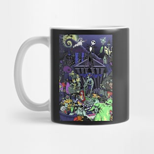 Jack Halloween, the nightmare before Christmas, jack skellington, halloween, pumpkin king Mug